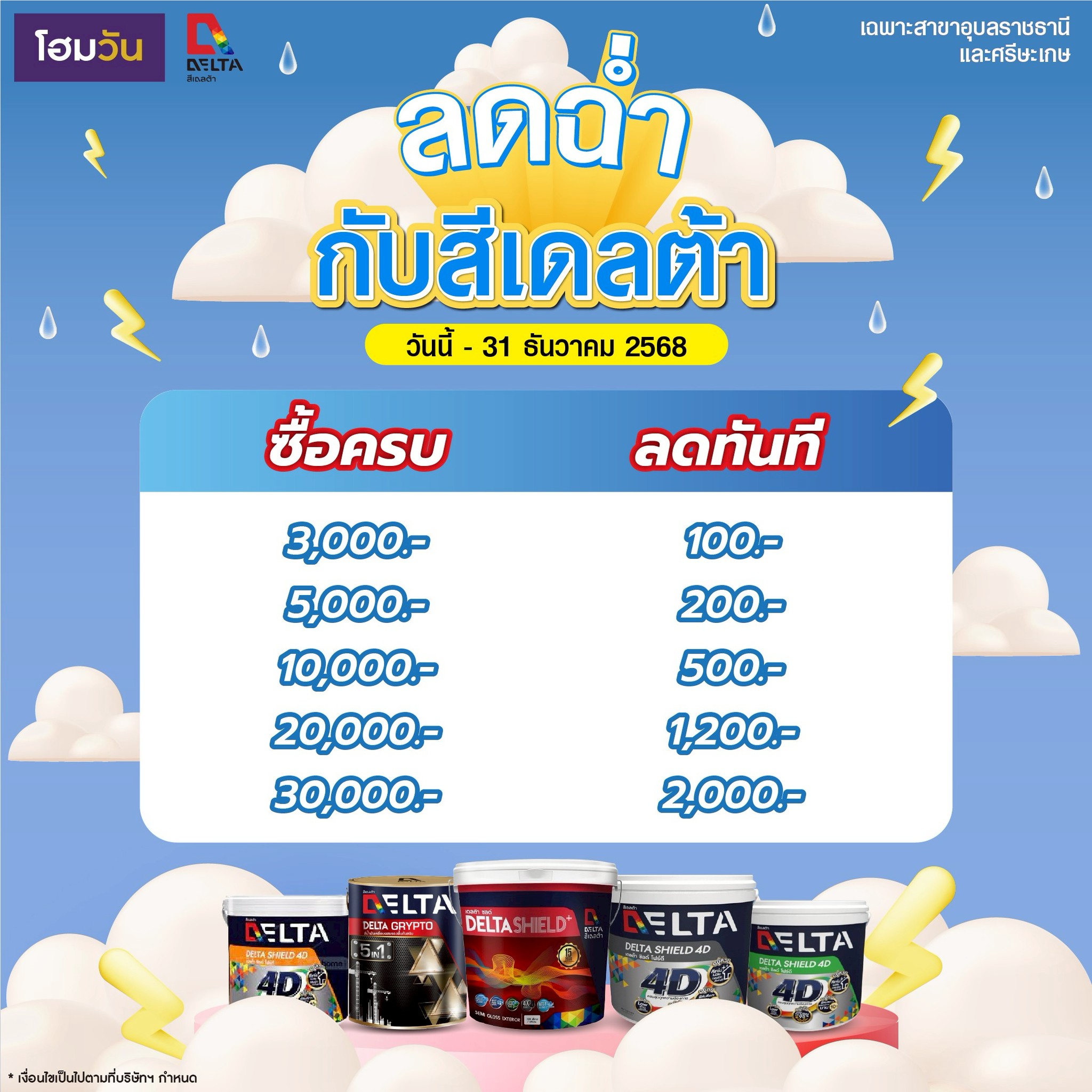 ☔💦ลดฉ่ำกับสีเดลต้า